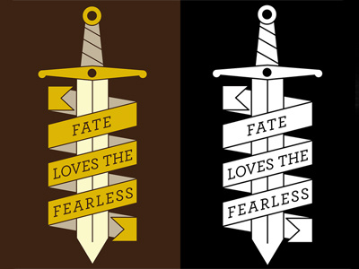 Fate Loves The Fearless sword