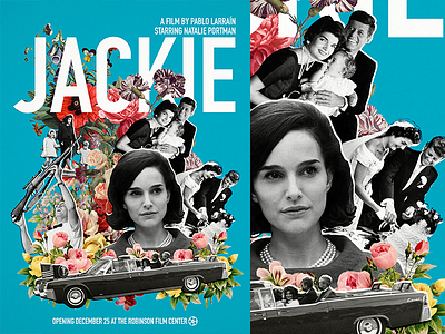 Jackie Poster collage film jackie kennedy poster