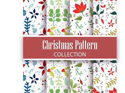 christmas-hand-drawn-floral-pattern thanksgiving svg