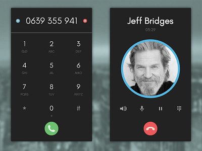 100 Days of UI - Day 003 (Dial Pad)