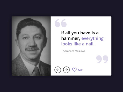 100 Days of UI - Day 007 (Author Quote)