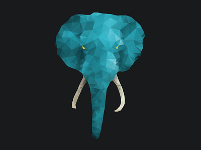 Low-Poly Elephant