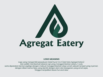 Agregat Eatery graphic design