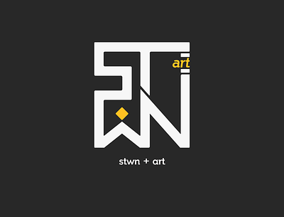 Logo STWN ART graphic design