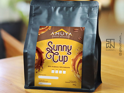 Standing Pouch Sunny Cup mockup