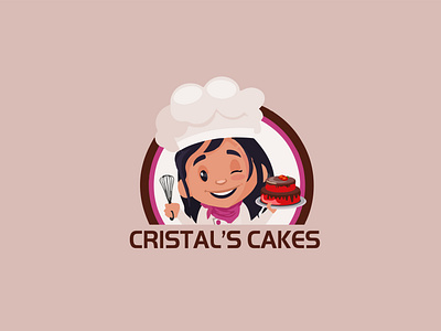 cakes shop logo design