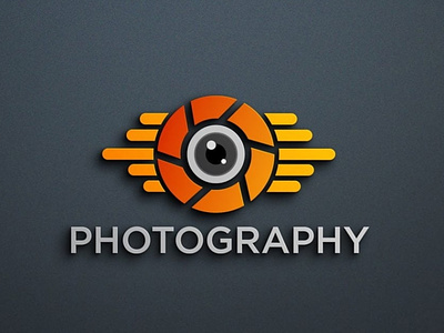 professional photography company logo design by hridoy design