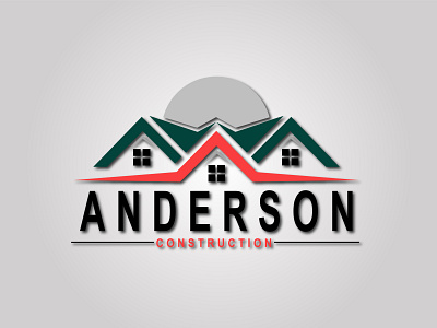 custom construction logo design by hridoy design