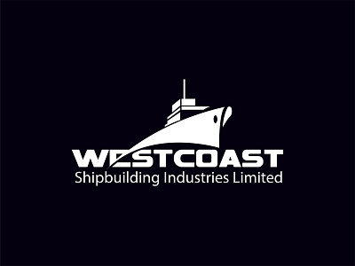 modern custom shipbuilding industries limited logo design
