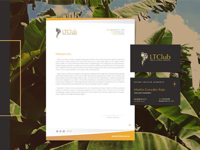 Luxury Travel Club branding club design editorial luxury travel