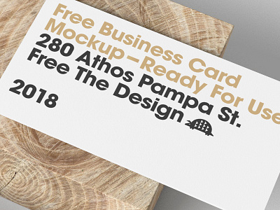 Free Business Card Mockup (Coming Soon)