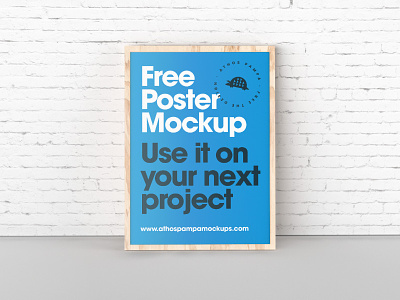 Free Solo Poster Mockup athos free mockup mockups pampa poster