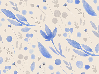 Watercolor Floral Pattern floral pattern vector watercolor watercolor floral pattern