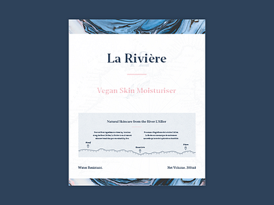 La Rivière 42 Skincare Label