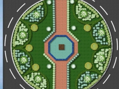 Roundabout Design design landscape realtime 3d