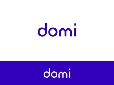 Domi branding home house logo logodesign logomark purple realestate startup tech