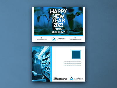 Assembler New Year branding design graphic design illustration logo vector