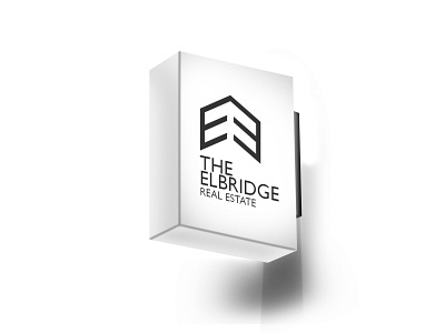 The Elbridge Real Estate Logo Design art branding design freelance freelancer graphic design graphic designer hieme illustration logo logo design mockup vector