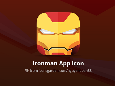 Free PSD Ironman icon