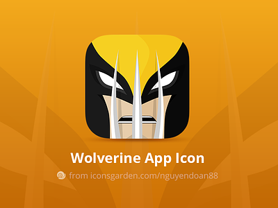 Free PSD Wolverine icon avenger combat commands fight fighting game iconsgarden superhero superheroes superman wolf wolverine