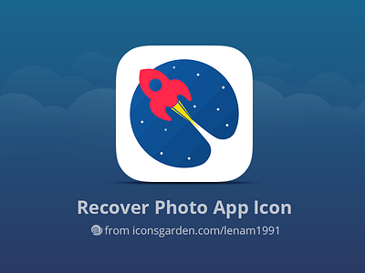 Free PSD Rocket icon cosmos fly iconsgarden lauch planet raise rocket shuttle space star universe