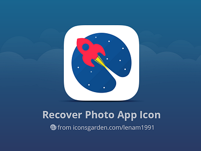 Free PSD Rocket icon