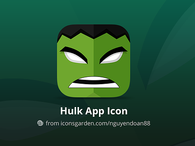Free PSD Hulk app icon android avenger combat commands fight game hulk icon ios superhero superman