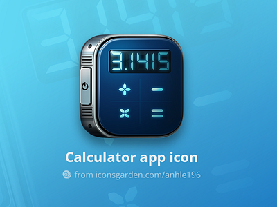 Calculator app icon android calculator count divide division education icon iconsgarden ios math multiplication summation
