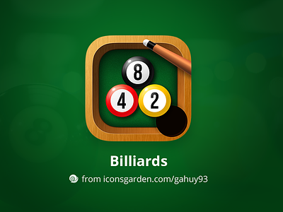 Free PSD Billiards app icon