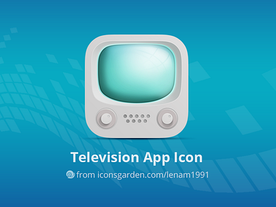 Free PSD Television app icon