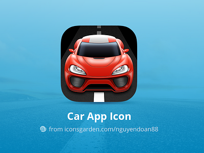 Racing Car app icon