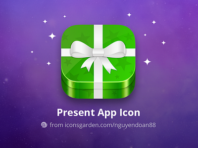 Present app icon