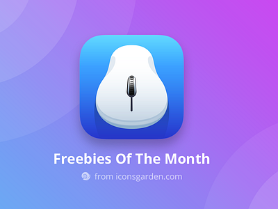 FREEBIES OF MAY - Mouse app icon app computer flat free freebies icon iconsgarden ios it laptop. technology mouse psd