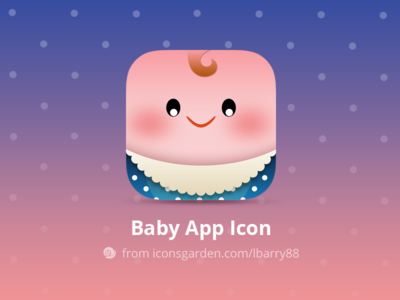 Free PSD Newborn Baby app icon