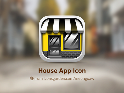 House app icon bricks building door dormer house icon iconsgarden ios living roof wall window