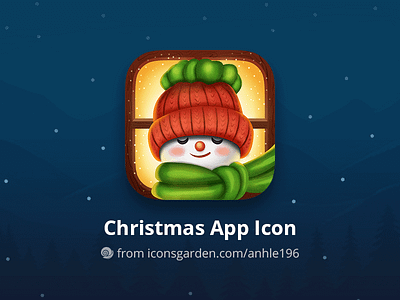 Christmas Snowman app icon