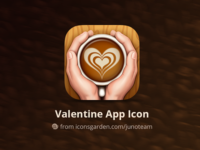 Valentine Coffee app icon