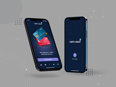 Financial Wallet Mobile App Design