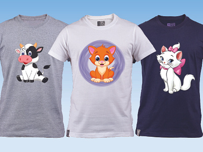 These t-shirts are for animal lovers....... 3d animation branding design flyer flyer design graphic design illustration logo motion graphics shirt t shirt t shirtdesign tshirt ui ux vector