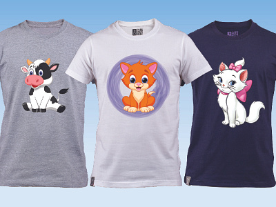 These t-shirts are for animal lovers.......