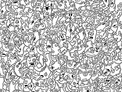 doodleart o locura doodle doodleart doodles illustration ilustración