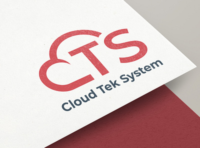 CTS logo design adobe illustrator cloud graphic design logo design