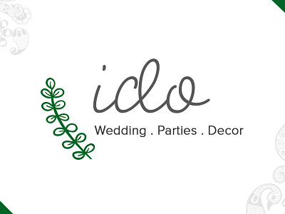 Logo design for wedding, parties & decor company logo design wedding