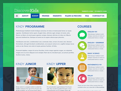 Discoverkids - Single Page