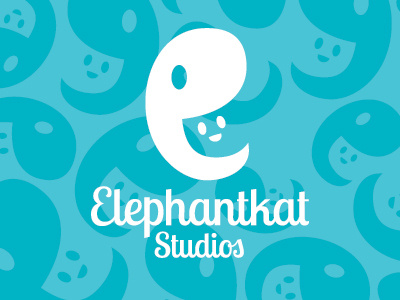 ElephatKat Studios Logo branding elephant identity logo