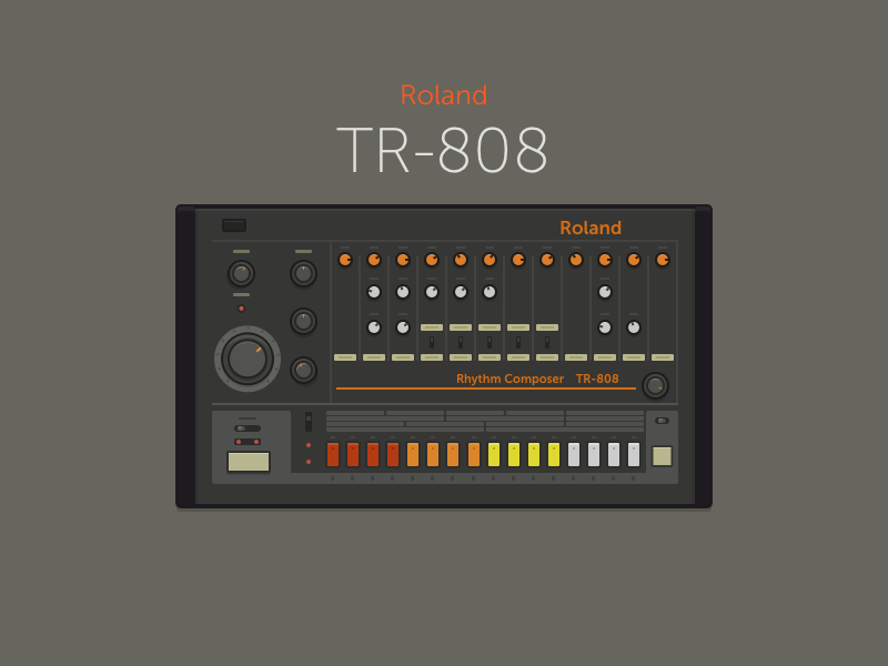 Roland tr 808. Драм машина Roland 808. 808 Roland Art. Tr 808 Roland Kick scheme.