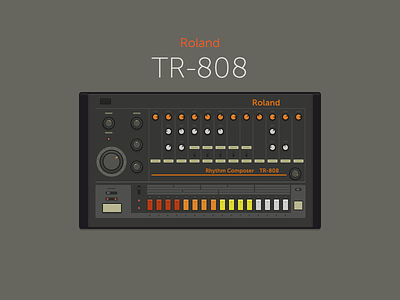 Roland TR-808 808 drum machine roland