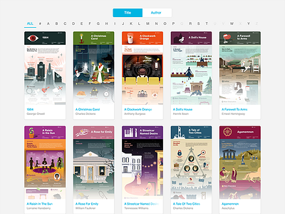 Infographic Landing Page course hero grid infographic landing page literature ui ux