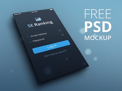 Perspective Mockup - FREE PSD