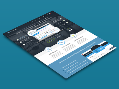 SE Ranking Landing design flat landing minimal seo ui